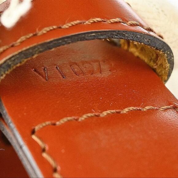 AUTHENTIC LOUIS VUITTON BROWN EPI SAC DEPAULE PM SHOULDER BAG VI0973 - Picture 9 of 9